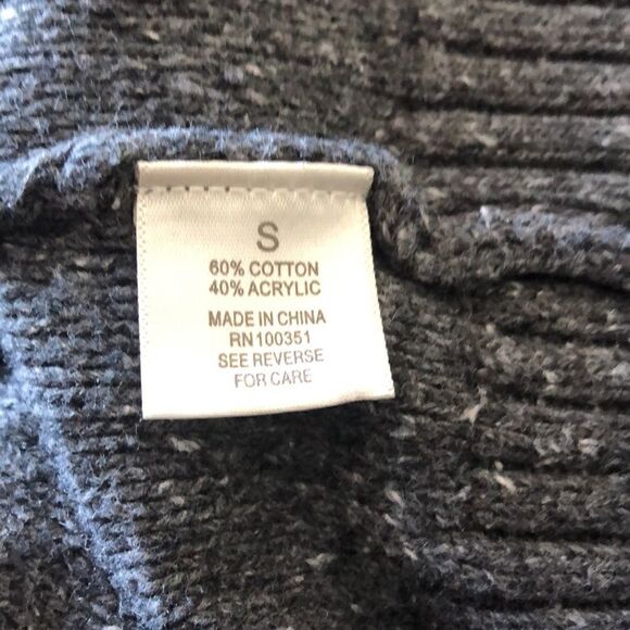 Dress Barn hooded button front sweater size S - Picture 5 of 5